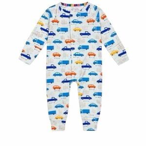 Magnetic Me Car Print Sleepsuit
